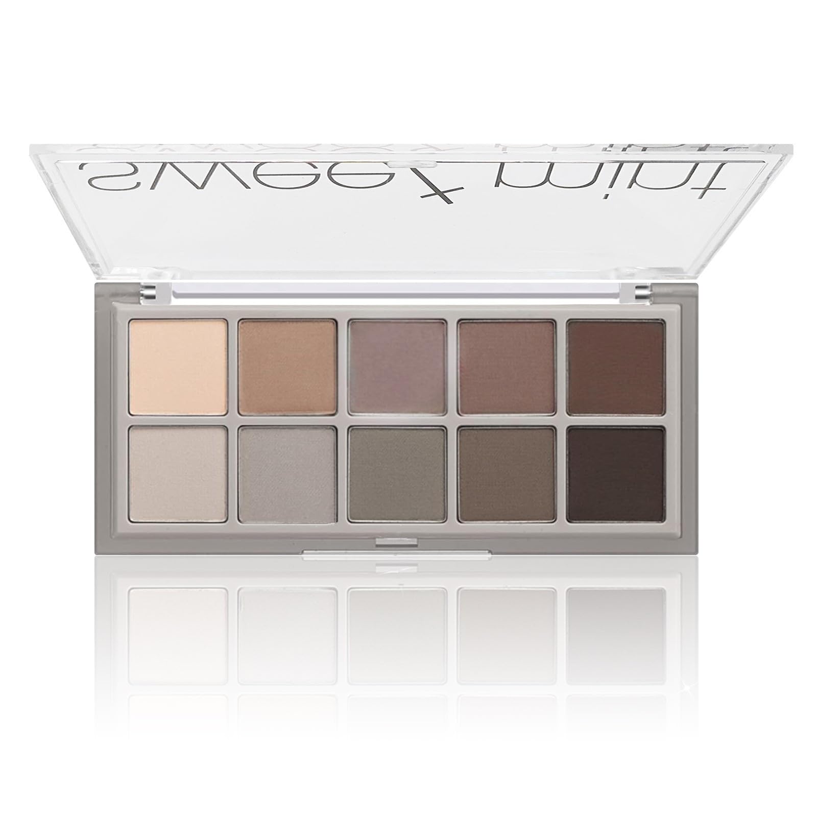 Go Ho 10 Colors Eyeshadow Palette,All Matte Eyeshadow Palette For Older Women,Highly Pigmented Blendable Shades,Neutral Eye Shad