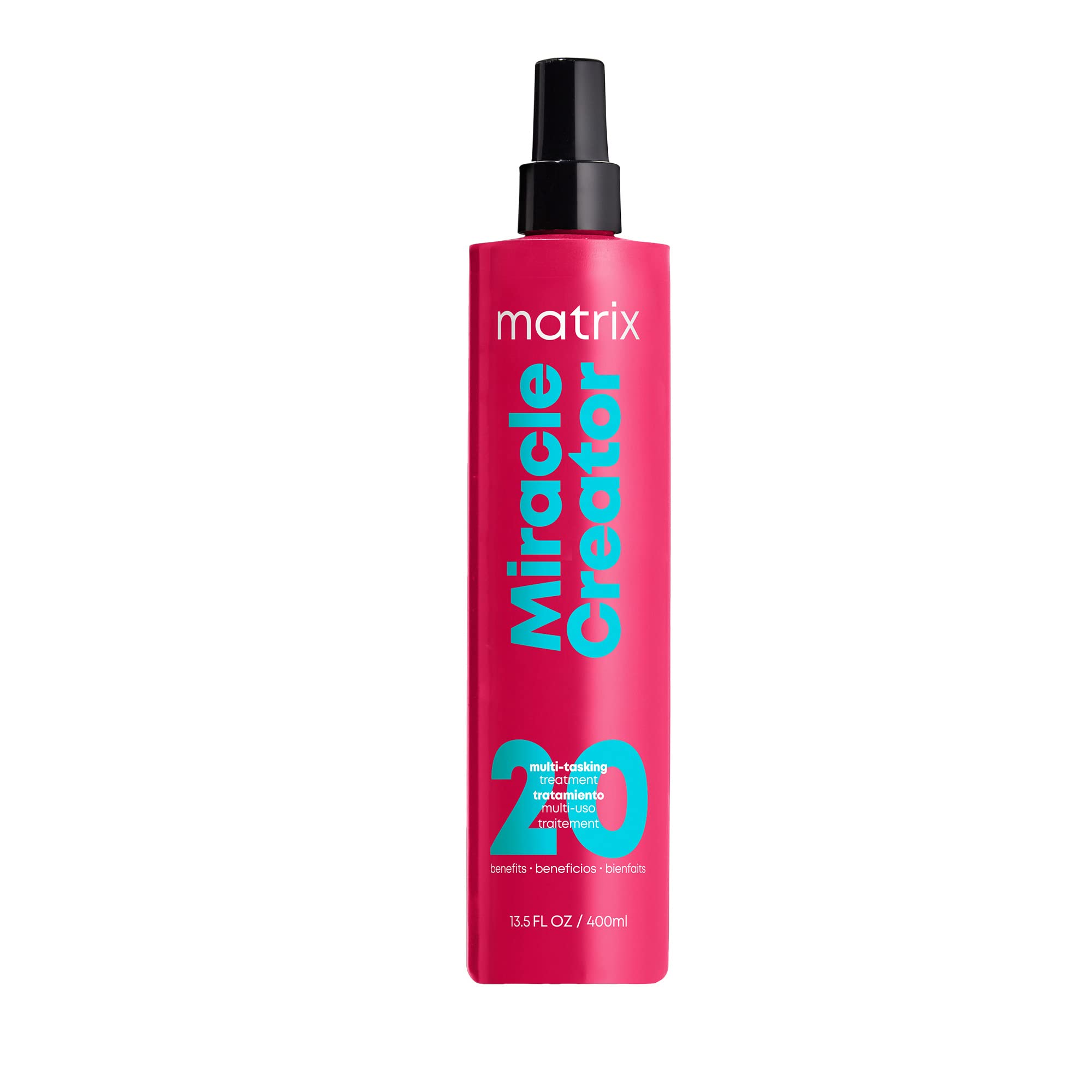 Matrix Total Results Miracle Creator  Ultimate Strengthening Leave-In Conditioner  Moisturizing Heat Protectant & Detangler Spra