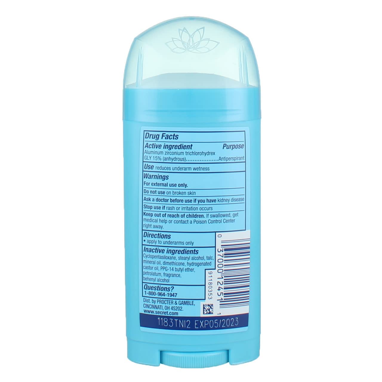 Secret Original, 2.7 oz