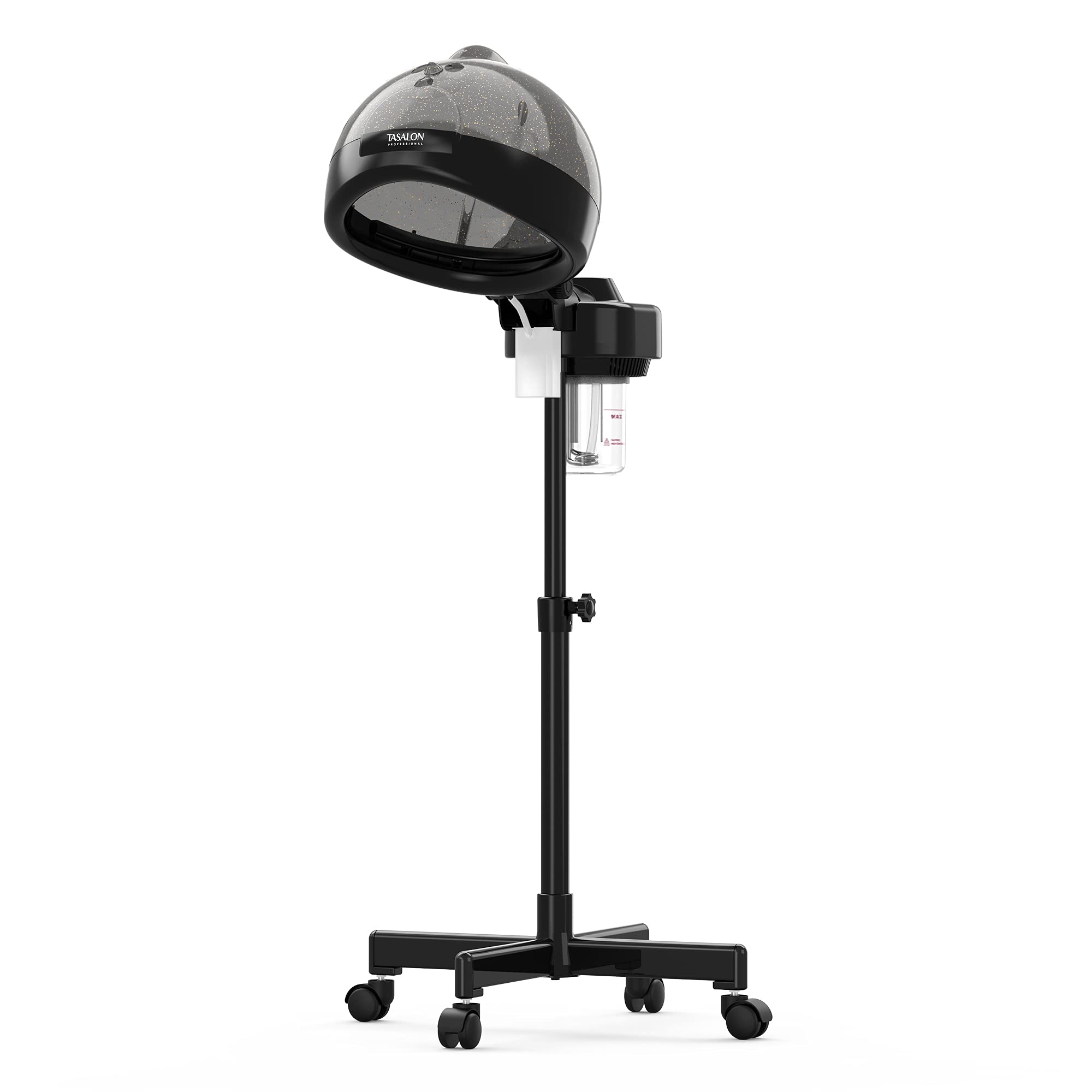 TASALON Standing Hair Steamer for Deep Conditioning - Hooded Steam Cap for Natural, Dyed Hair - Professional Steamer for Hydrati