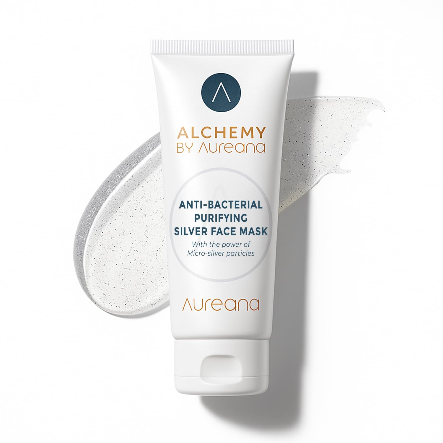 Alchemy By Aureana Silver Face Mask For Acne & Oil Control  AntiBacterial Purifying Mask With Vitamin E & Allantoin  Deep Cle