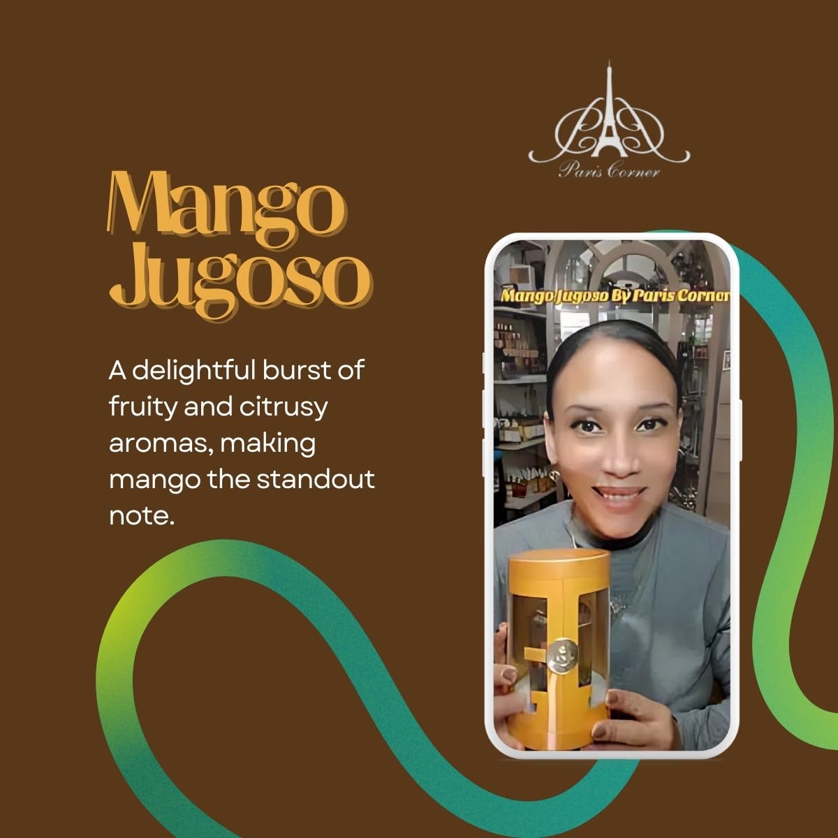Paris Corner | Mango Jugoso 3.4 Fl Oz | Ministry Of Gourmand Edp Perfume For Unisex | Indulge In Exquisite Mango Fragrance For A