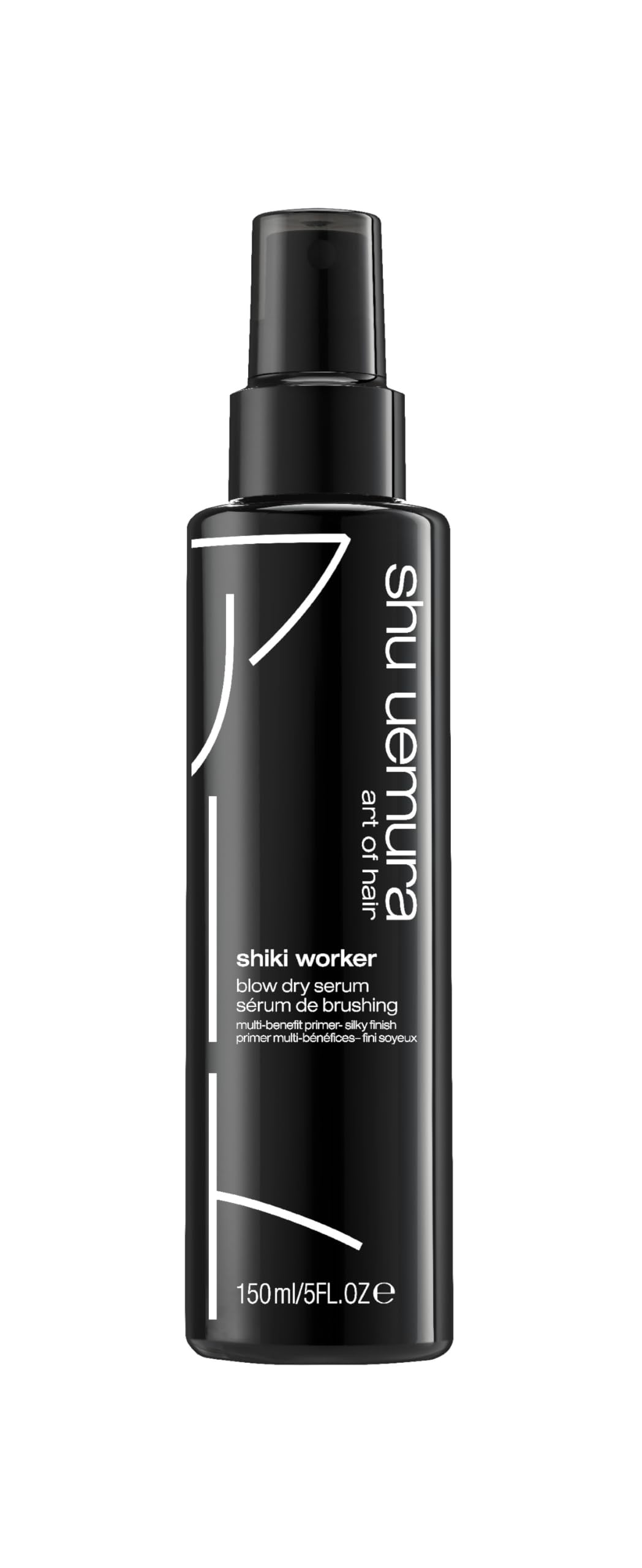 Shu Uemura Shiki Worker Multi-Benefit Hair Primer | Anti-Frizz, Shine & Straightening Primer | Reduces Frizz, Boosts Radiance, S