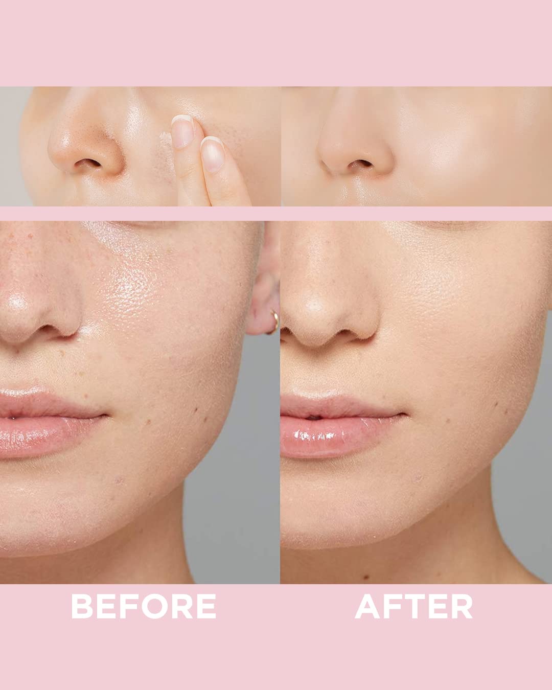 TOUCH IN SOL No Pore Blem Primer, 1.01 fl.oz(30ml) - Face Makeup Primer, Big Pores Perfect Cover, Skin Flawless and Glowing, Ins