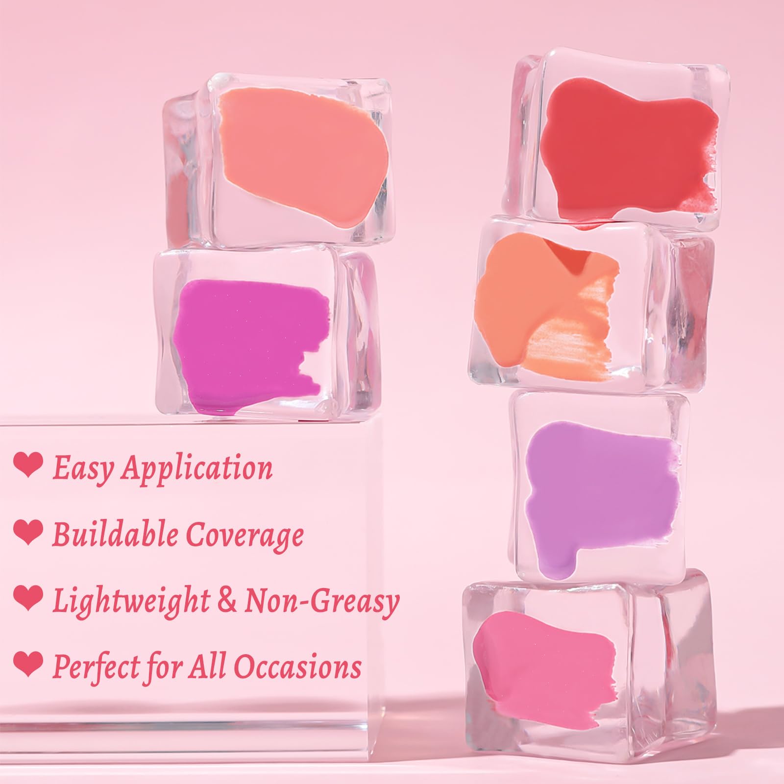 Ucanbe Liquid Matte Blush Makeup For Cheeks, Highly Pigmented, Long Lasting, Anti-Scratch, Natural-Looking, Daily Use Makeup Blu