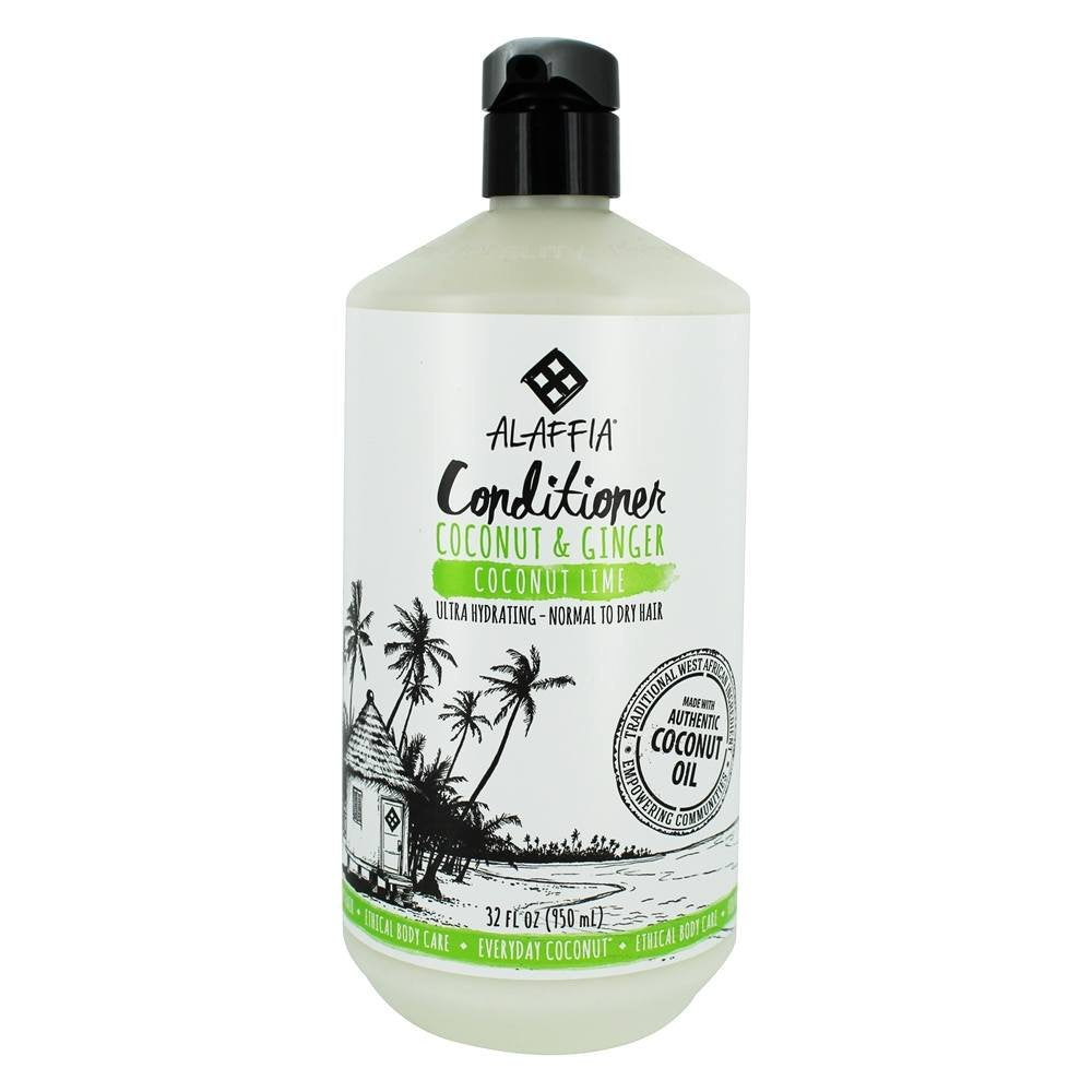 ALAFFIA Coconut Lime Conditioner, 32 FZ