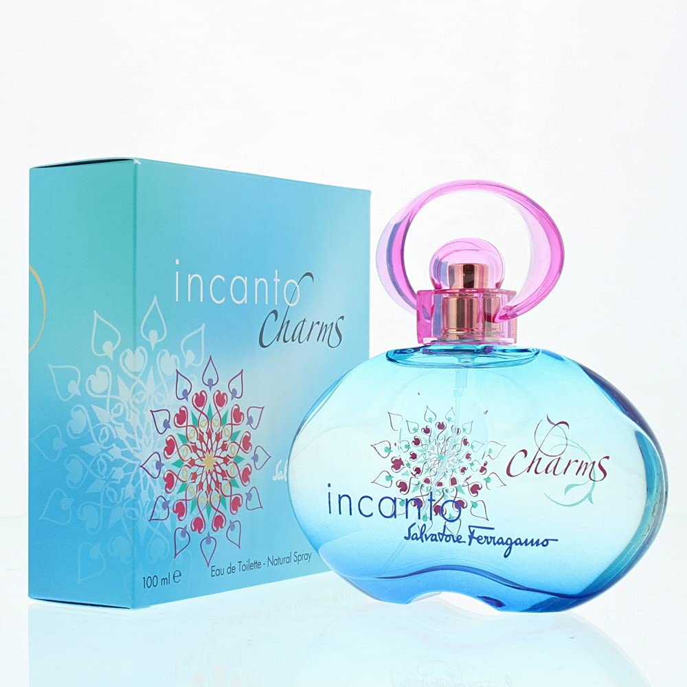 Incanto Charms By Salvatore Ferragamo, 3.4 Oz Eau De Toilette Spray For Women