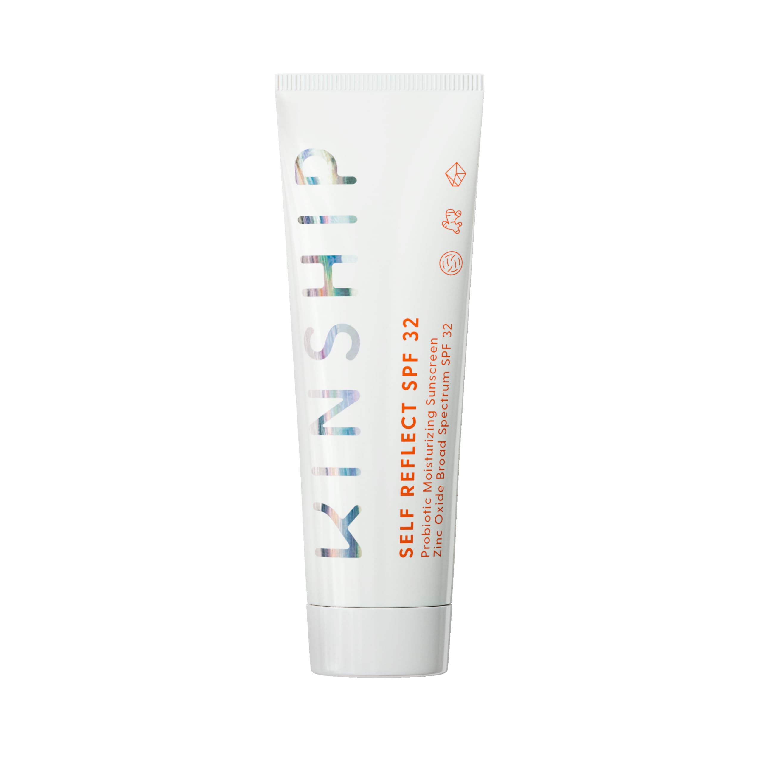 Kinship Self Reflect Probiotic Moisturizing Sunscreen Spf 32 - For Face & Body - Lightweight 100% Mineral Spf For Sensitive Skin