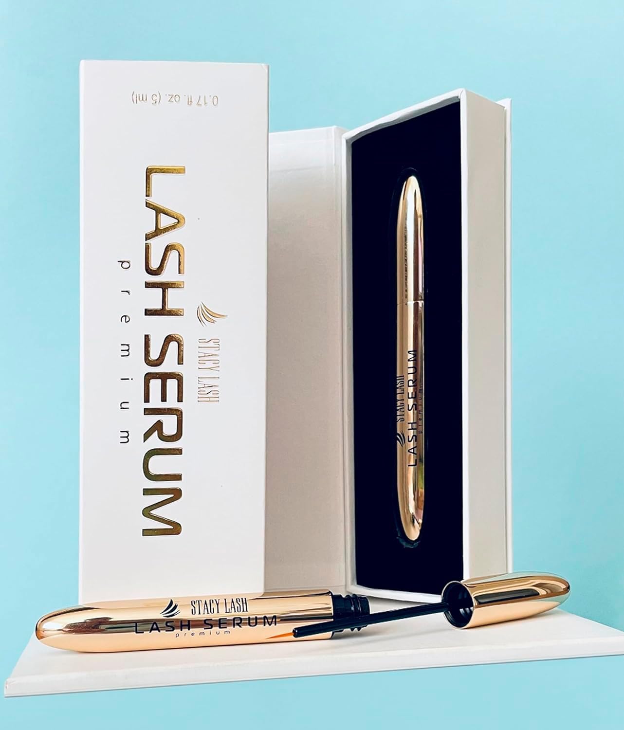 Lash Shampoo 100Ml+ Eyelash Growth Serum By Stacy Lash/Eye Makeup Remover + Lash Serum For Eyelash Growth And Thickness/Lash Cle