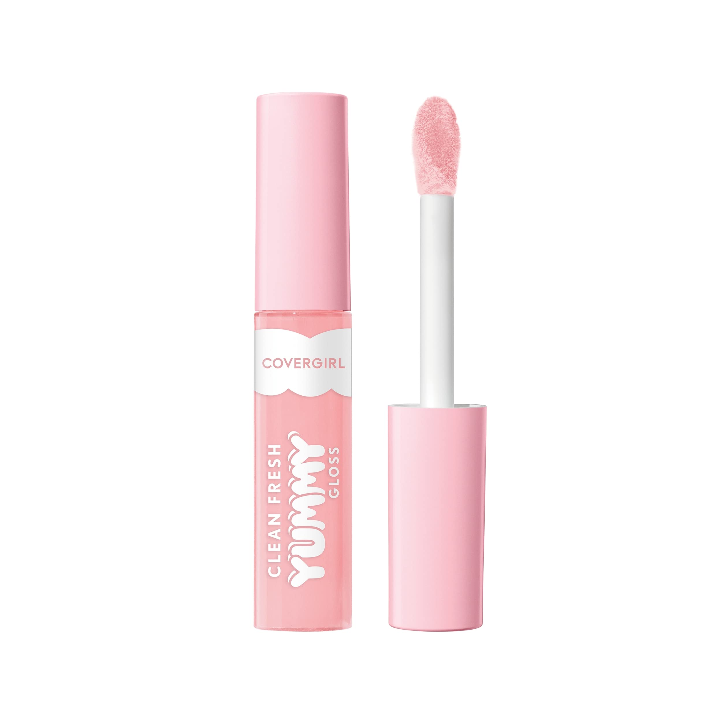 Covergirl Clean Fresh Yummy Gloss - Lip Gloss, Sheer, Natural Scents, Vegan Formula - Coconuts About You