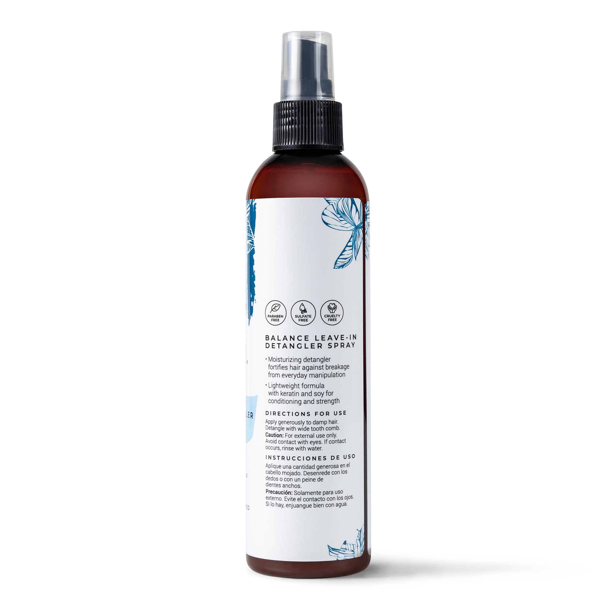 Cibu Balance Leave-In Detangler Spray | Moisturizing Detangler For All Hair Types | Detangler Spray Leave In Conditioner | Detan