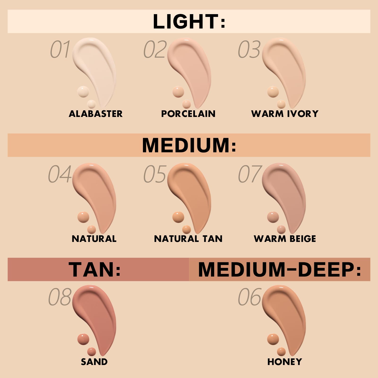 Focallure 2 Pcs Liquid Foundation, Skin Evolution Foundation + Concealer, Full Coverage Foundation Makeup, Durable, Waterproof,