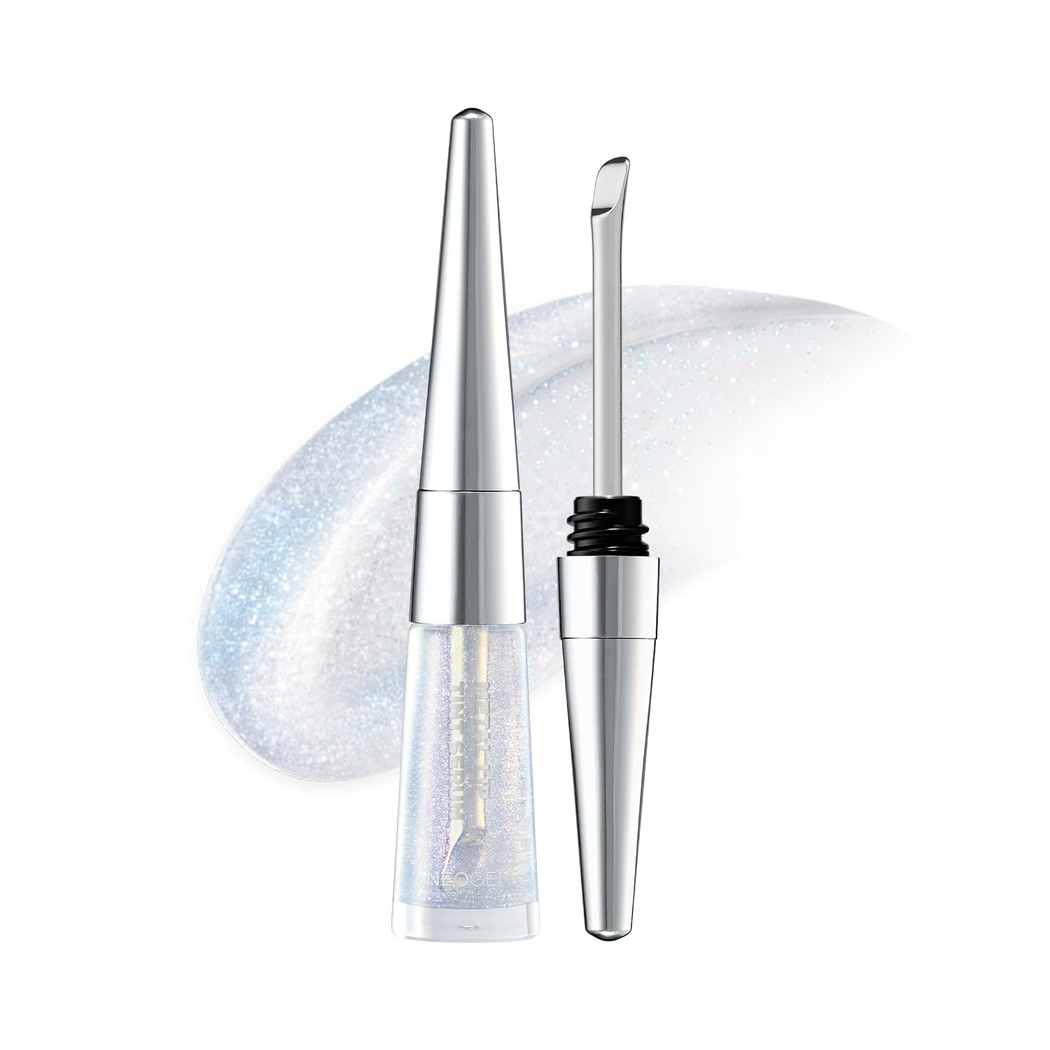 NEOGEN Dermalogy Metal Glow Lip Tint Serum, Milky Way 0.16 oz (4.6g)