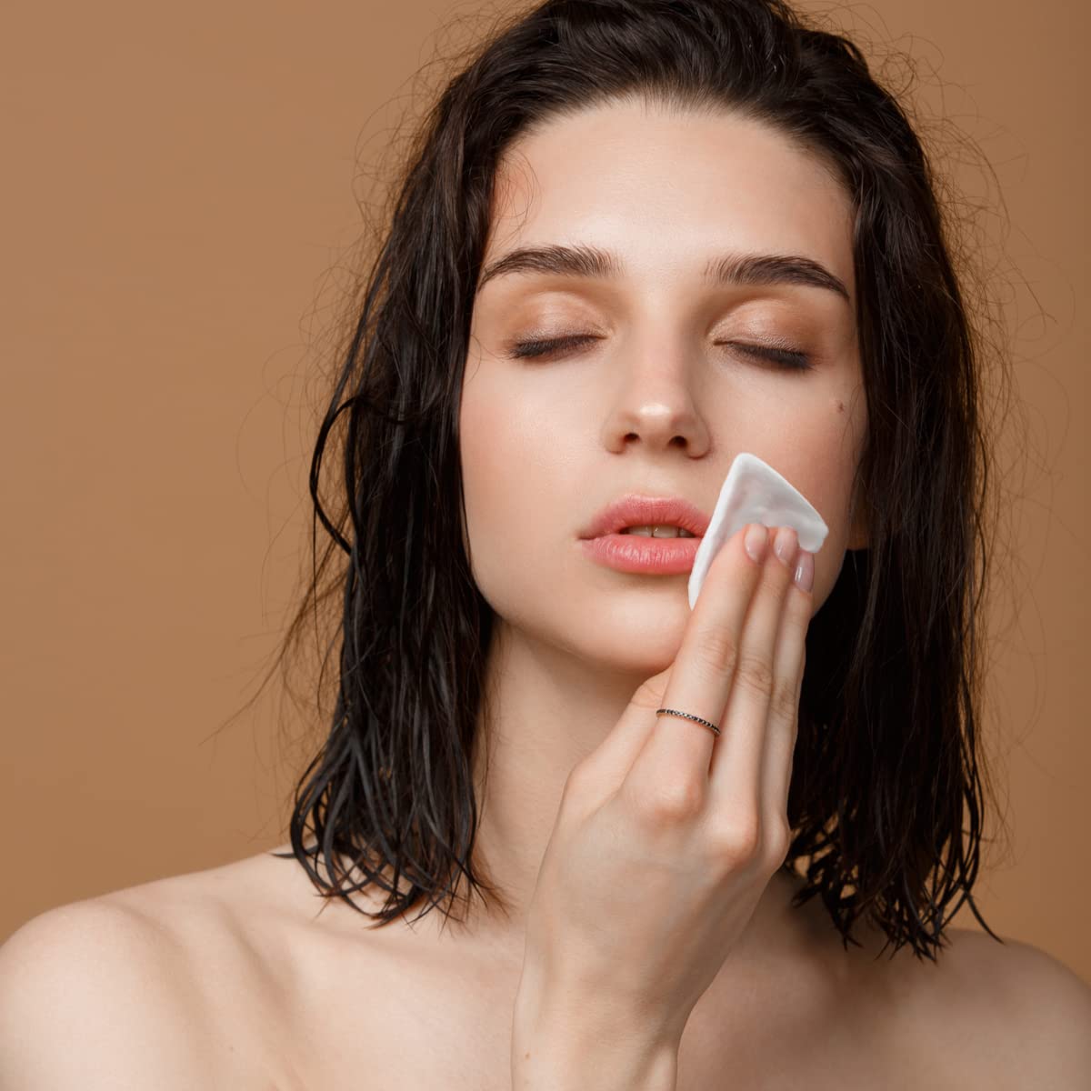 Eco-Beauty Good Times Waterless Daily Gentle Exfoliating Face Wipes Individually Wrapped Pre-Moistened Packet Cleanse, Exfoliate