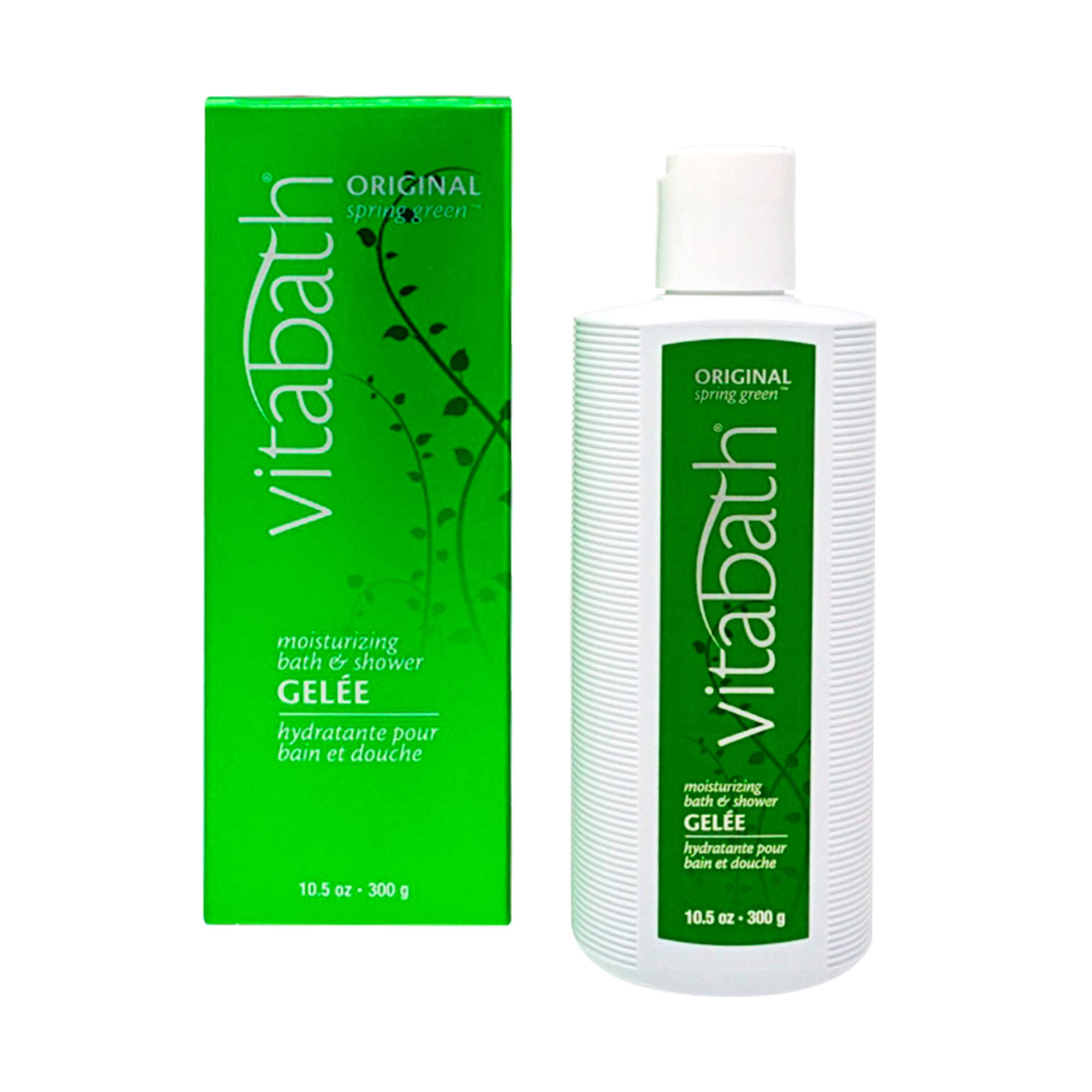 Vitabath Original Spring Green Moisturizing Bath & Shower Gel Wash Intoxicating Botanical Skin Rejuvenation, Hydrating Dry Skinc
