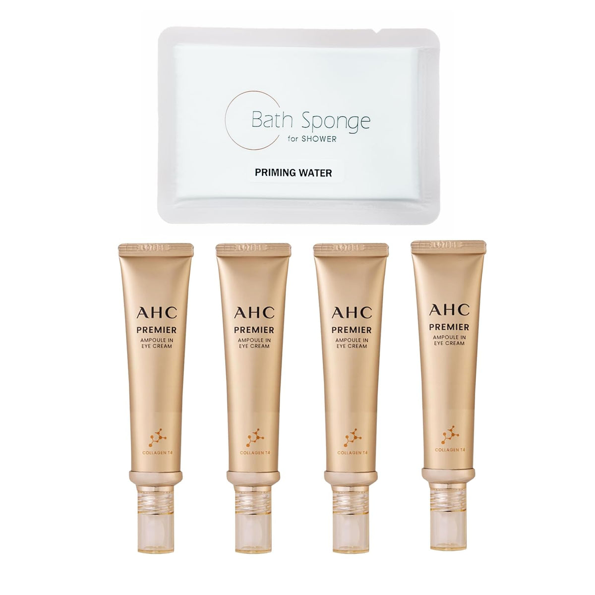 Deep Hydration & Brightening, Korean Eye Cream For Ahc Premier Ampoule In Eye Cream Season 11, (1.35 Fl.Oz. X 4Ea)