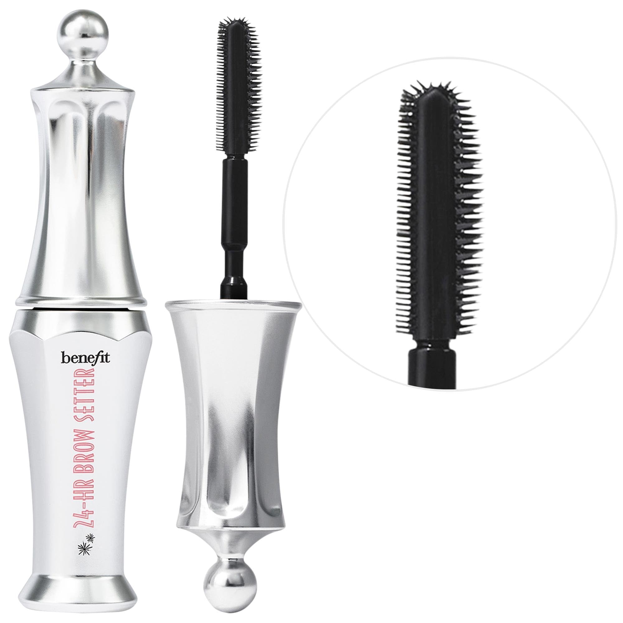 Benefit Cosmetics 24-Hour Brow Setter 24 Hour Invisible Shaping and Setting Gel for Brows 0.11 fluid ounces Half Size