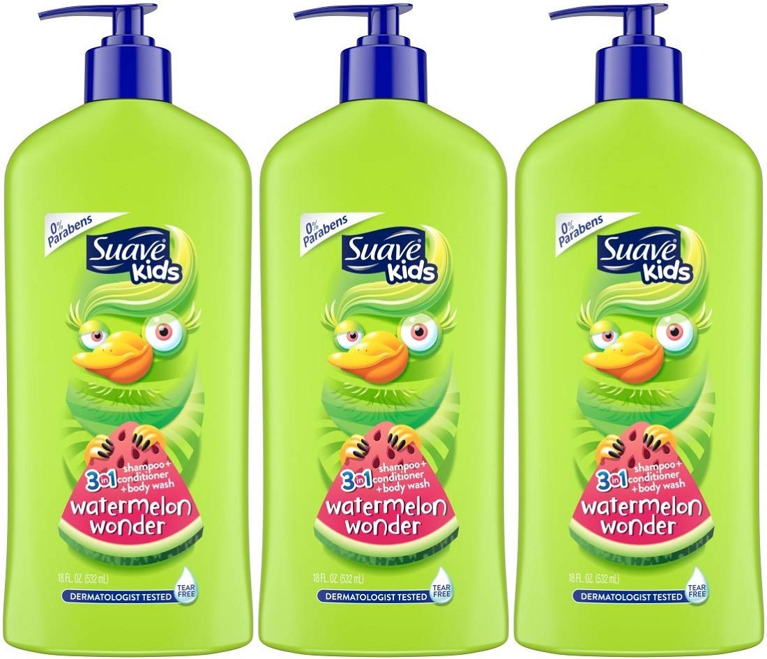Suave Kids Shampoo 3In1 Watermelon