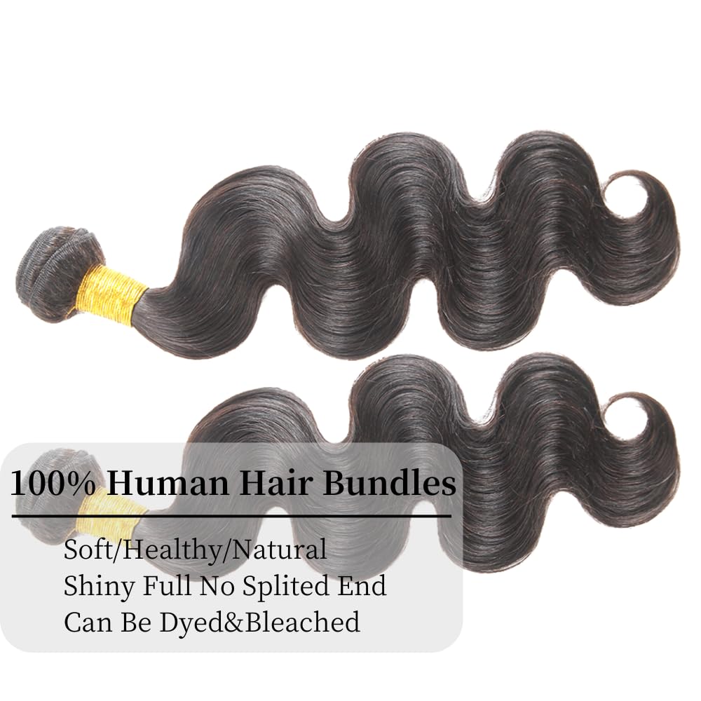 Afro Curly Human Hair Bundles 16 18 Inch 2 Bundles Human Hair Curly Weave Bundles for Black Women 10A Brazilian Virgin Human Hai