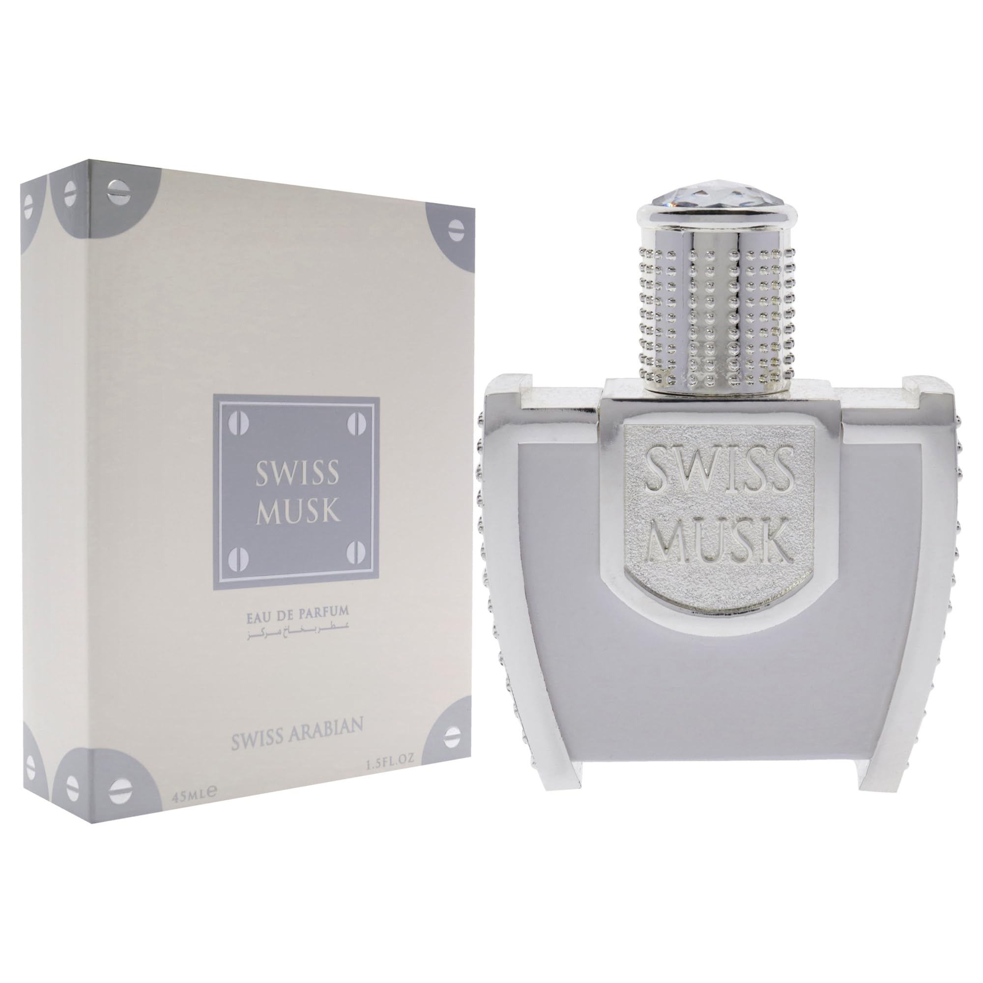 Swiss Arabian Swiss Musk - Luxury Products From Dubai - Long Lasting And Addictive Personal Edp Spray Fragrance - A Seductive, S