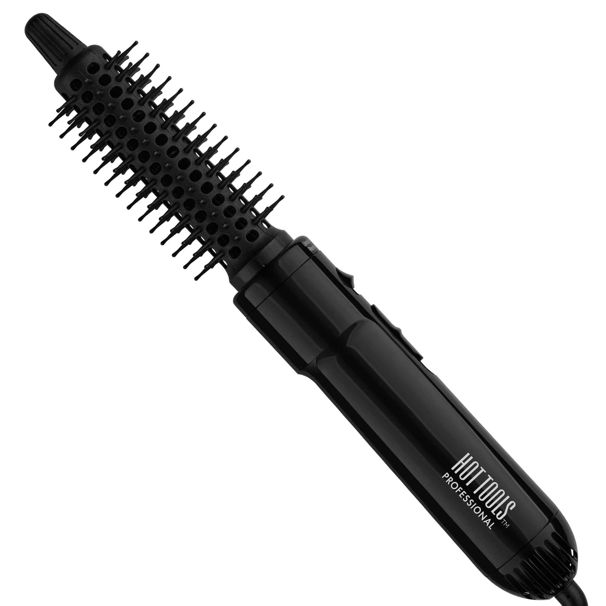 Hot Tools Pro Artist Hot Air Styling Brush | Style, Curl and Touch Ups (1   ) Black