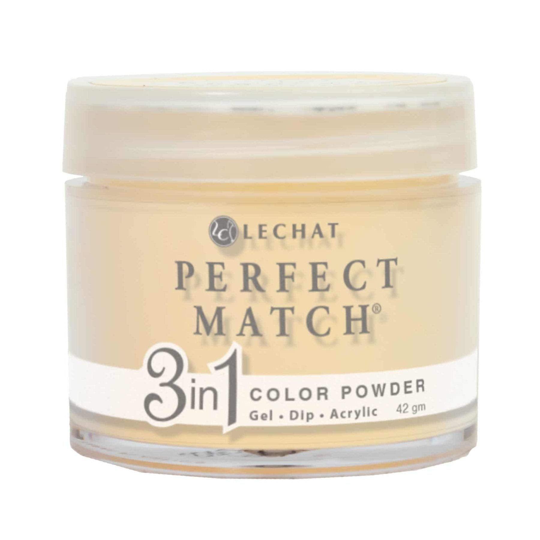 LECHAT Perfect Match 3in1 Powder  Happily Ever After, Yellow, 1.48 ounces
