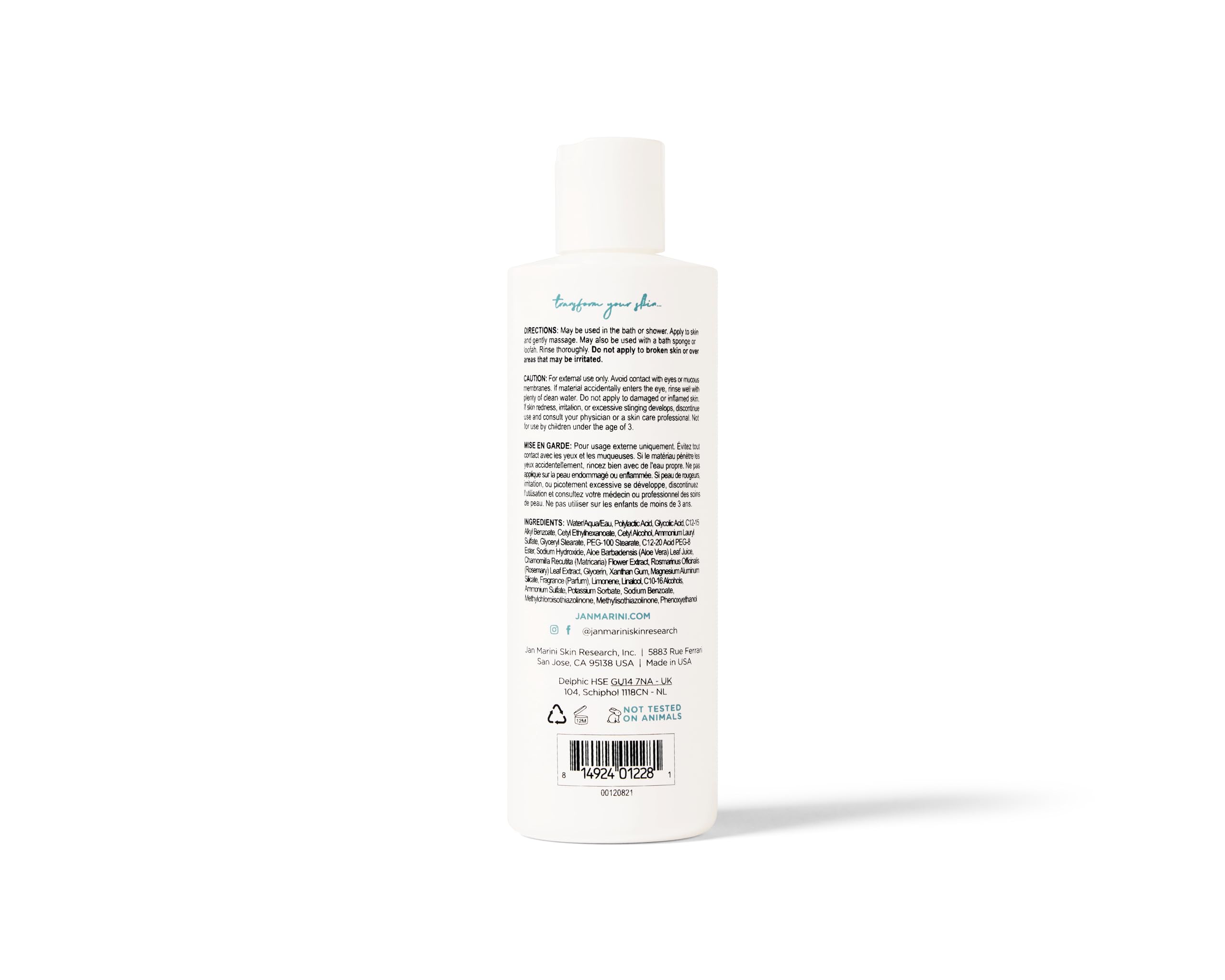 Jan Marini Skin Research Bioglycolic Resurfacing Body Scrub - 8 Oz