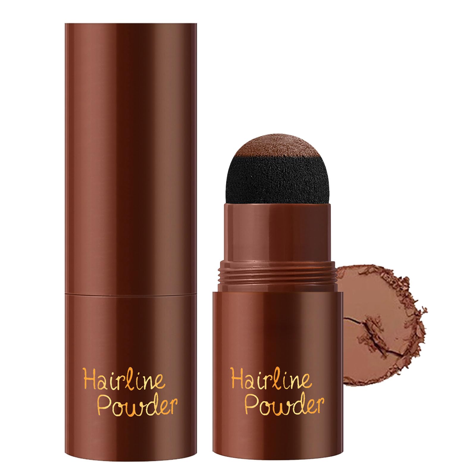 ARCHIDATE Hairline Powder Stick, Brown Root cover up Stick, Instantly Conceals Hair Loss, Thinning Hair, Cover Bald Spots, Water