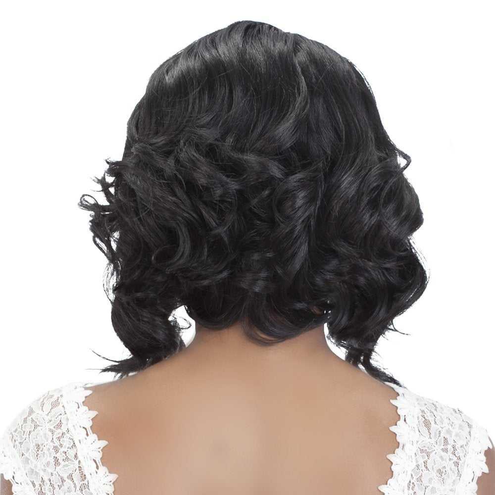 Vivica A Fox Hair Collection Tori New Futura Synthetic Fiber Full Lace Front Wig, 1B, 10 Ounce