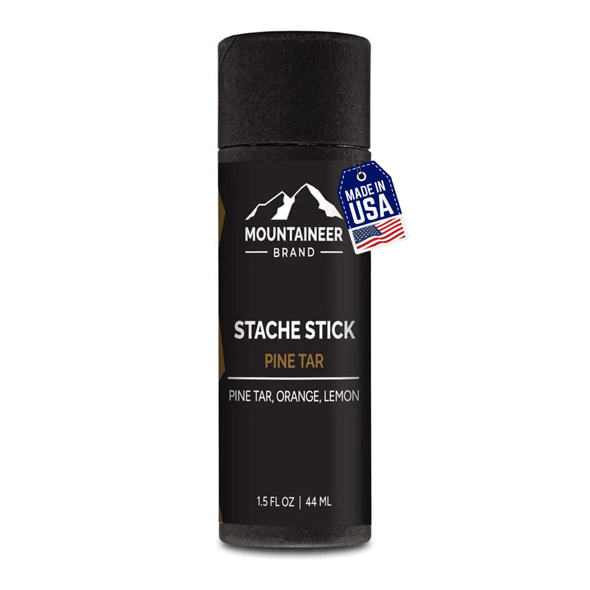 Mountaineer Brand Stache Stick | Mustache Wax for Men | 100% Natural Beeswax and Plant Based Oils | Grooming Beard Moustache Wax