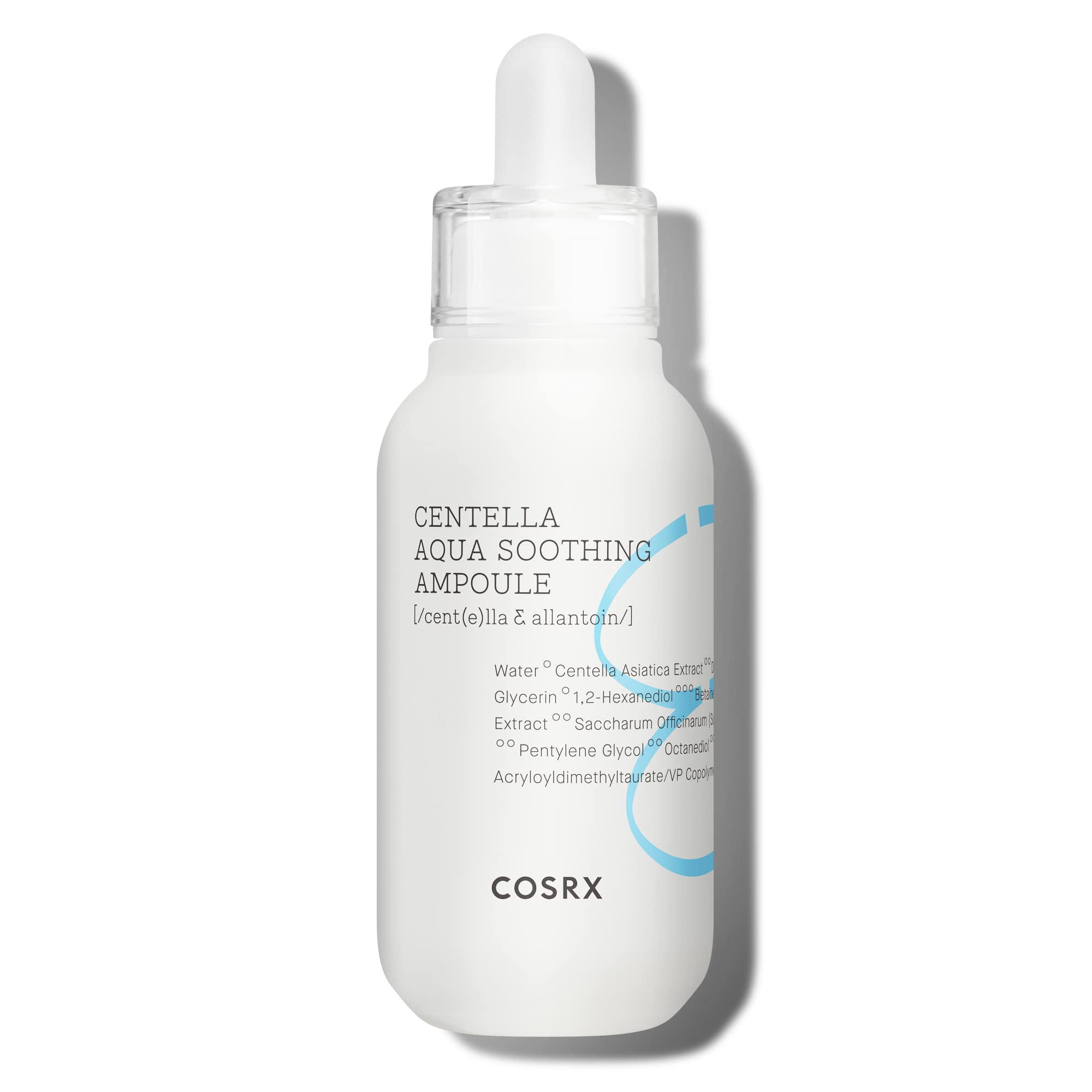 Cosrx Centella Aqua Soothing Ampoule, Centella Asiatica Cica Serum, Korean Skin Care, 1.35 Fl Oz, For Sensitive Skin, Daily Skin
