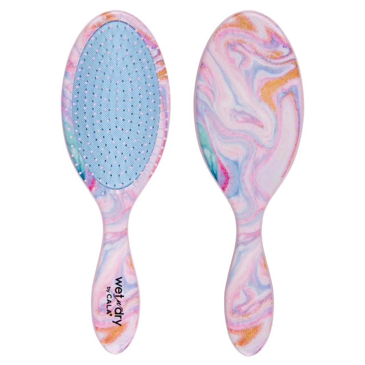 Cala WET-N-DRY DETANGLING HAIR BRUSH (PASTAL DREAMS)