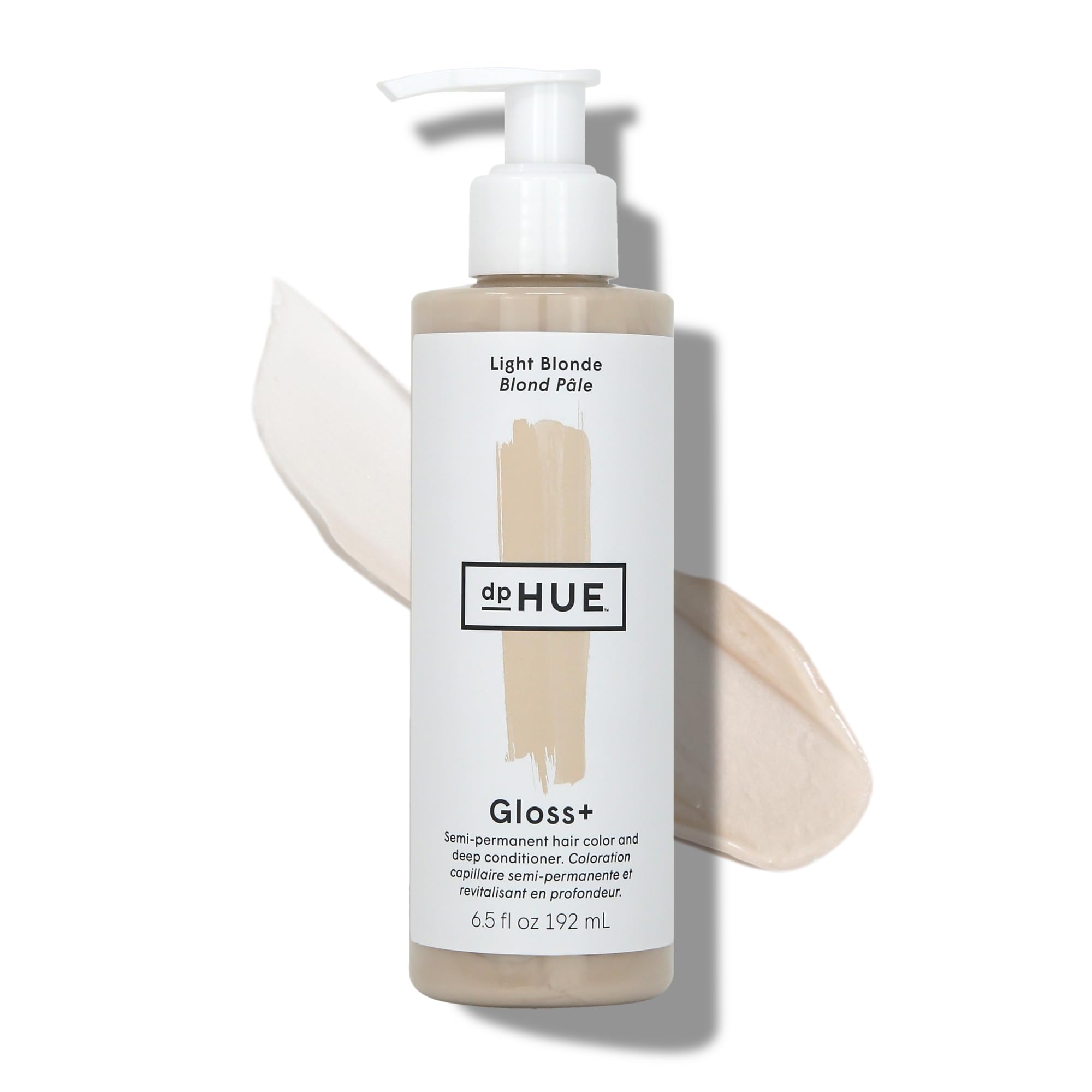 dpHUE Gloss+, Light Blonde - 6.5 oz - Semi-Permanent Hair Color & Conditioner - Paraben, SLS & SLES Sulfate Free - Vegan, Leapin