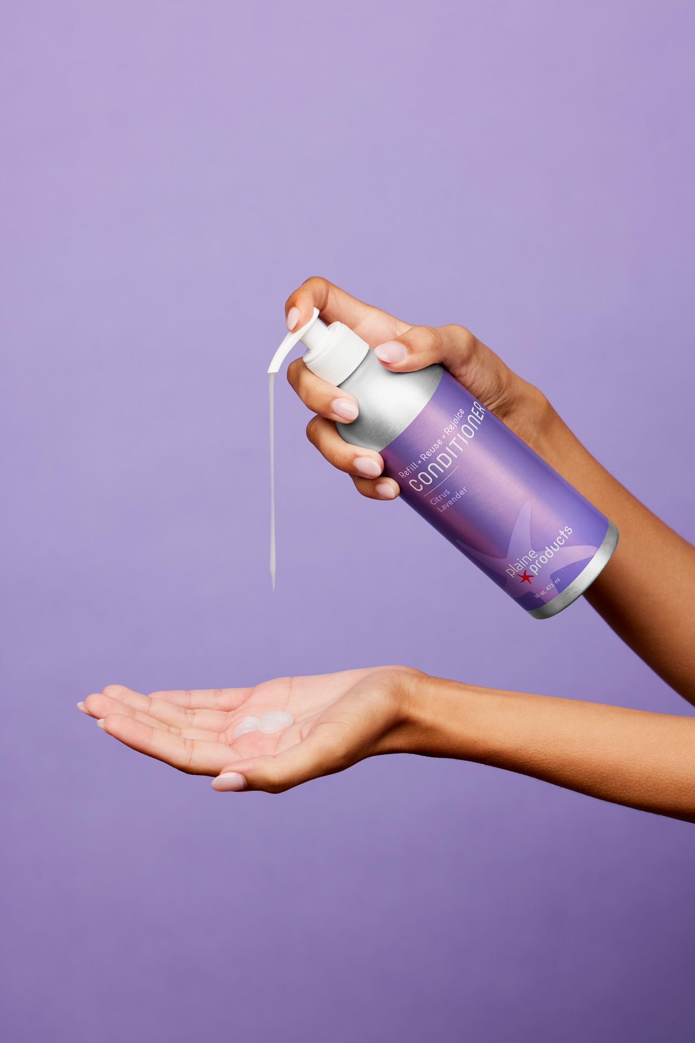 Eco-Friendly Shampoo And Conditioner - Citrus Lavender - Sulfate Free, 16Oz (Refillable Bottles With Pumps)