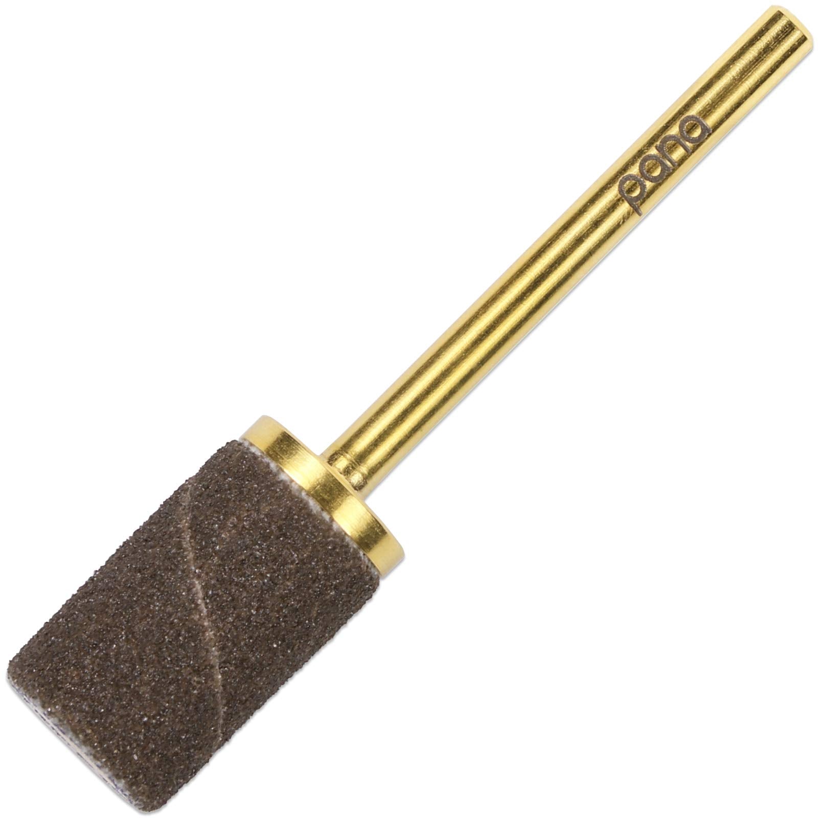 100 Pcs Large Brown Nail Drill Bits Sanding Bands For Nail Drill 240 Coarse Grit - Nail File For Acrylic Nail Gel Manicures Pedi