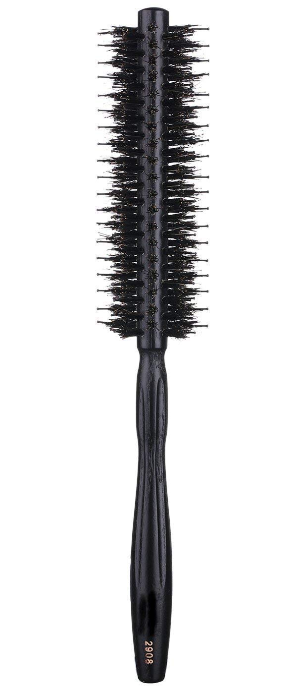 Perfehair Round Hair Brush - 1.8 Inch, Boar & Nylon Bristle Volumizing Roller Hairbrush For Women Or Men'S Short, Medium, Fine,