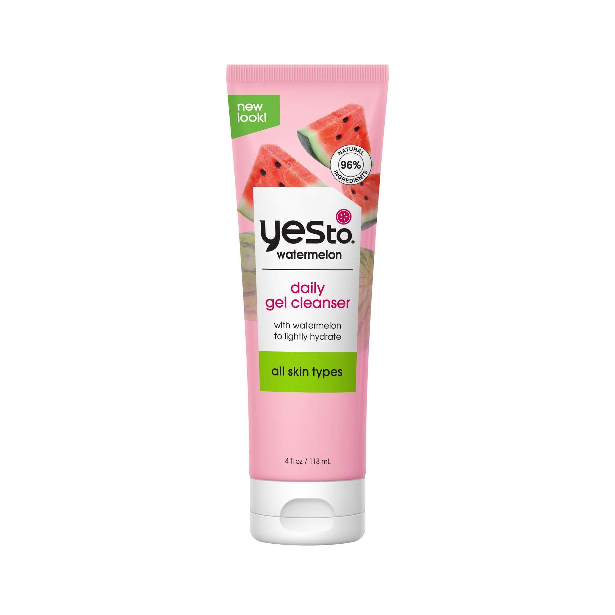 Yes To Watermelon, Light Hydration Super Fresh Cleanser, All Skin Types, Refresh & Hydrate Skin, Fresh, 4 Fl Oz