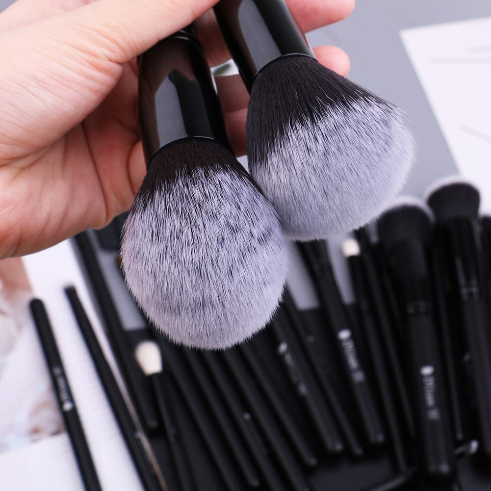 DUcare Professional Makeup Brushes Set 27Pcs Makeup Brush Set Premium Synthetic Kabuki Foundation Blending Face Powder Blush Con
