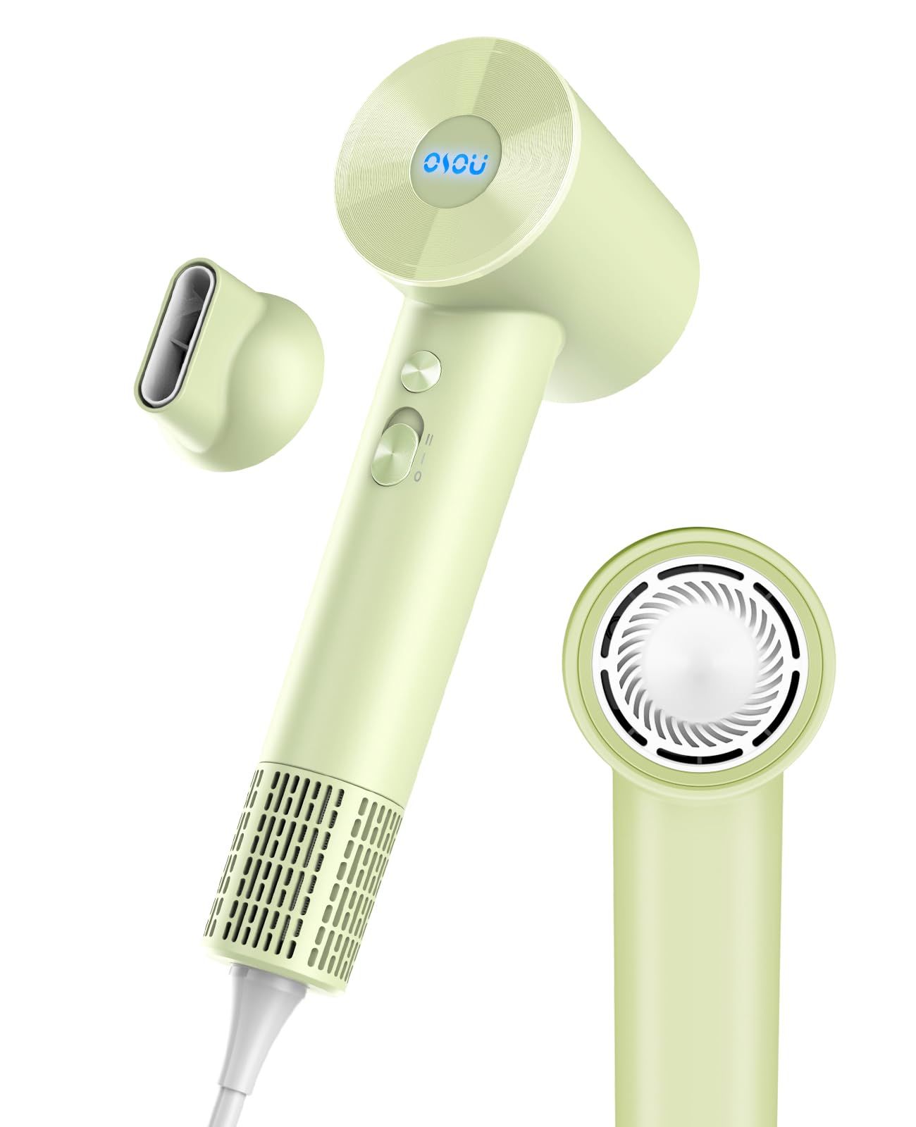 OSOU Negative Ionic Hair Dryer, High-Speed Blow Dryer with 110, 000 RPM Brushless Motor, Fast Drying Lightweight Travel Hairdrye