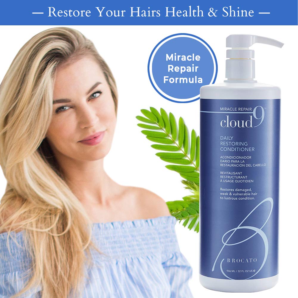 Brocato Cloud 9 Daily Restoring Conditioner, 32 Ounce, by Beautopia Hair