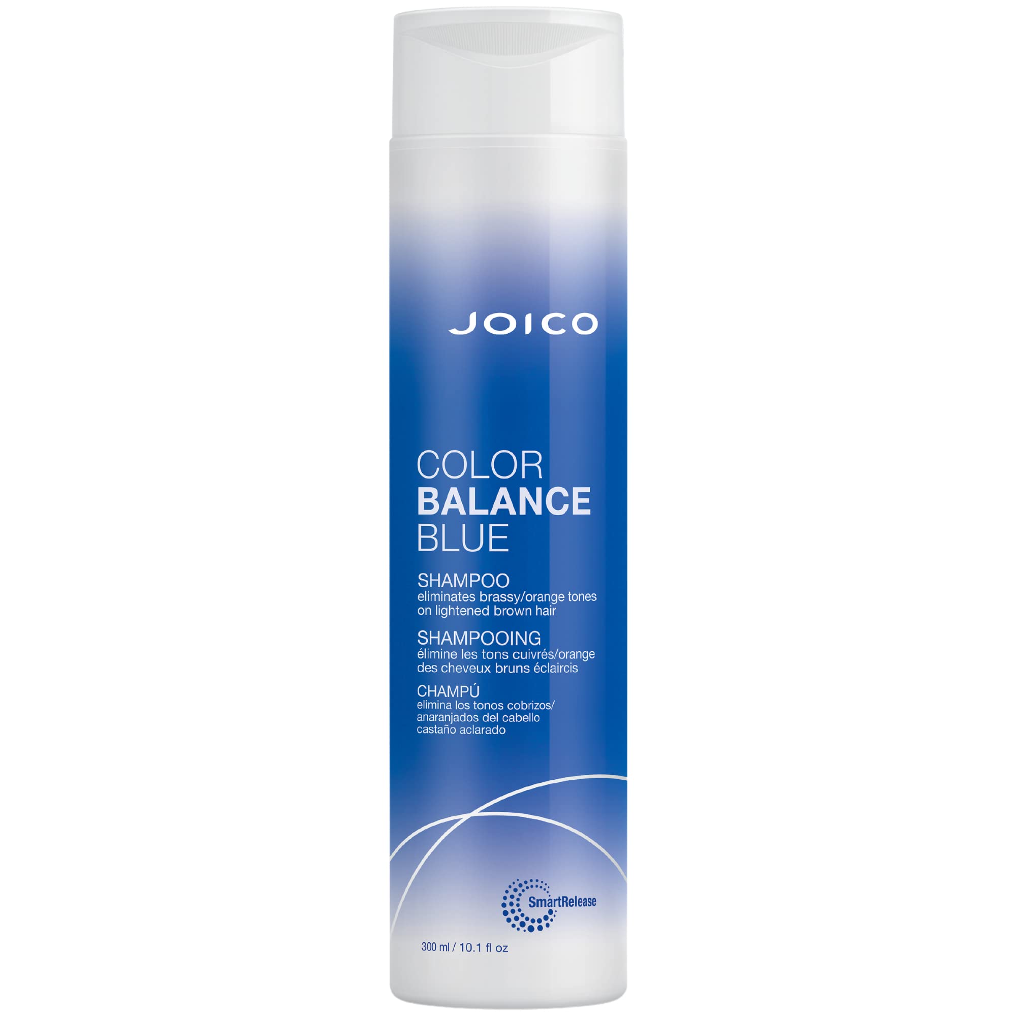 Color Balance Blue Shampoo | For Lightened Brown Hair | Eliminate Brassy Orange Tones | Boost Color Vibrancy & Shine | UV Protec