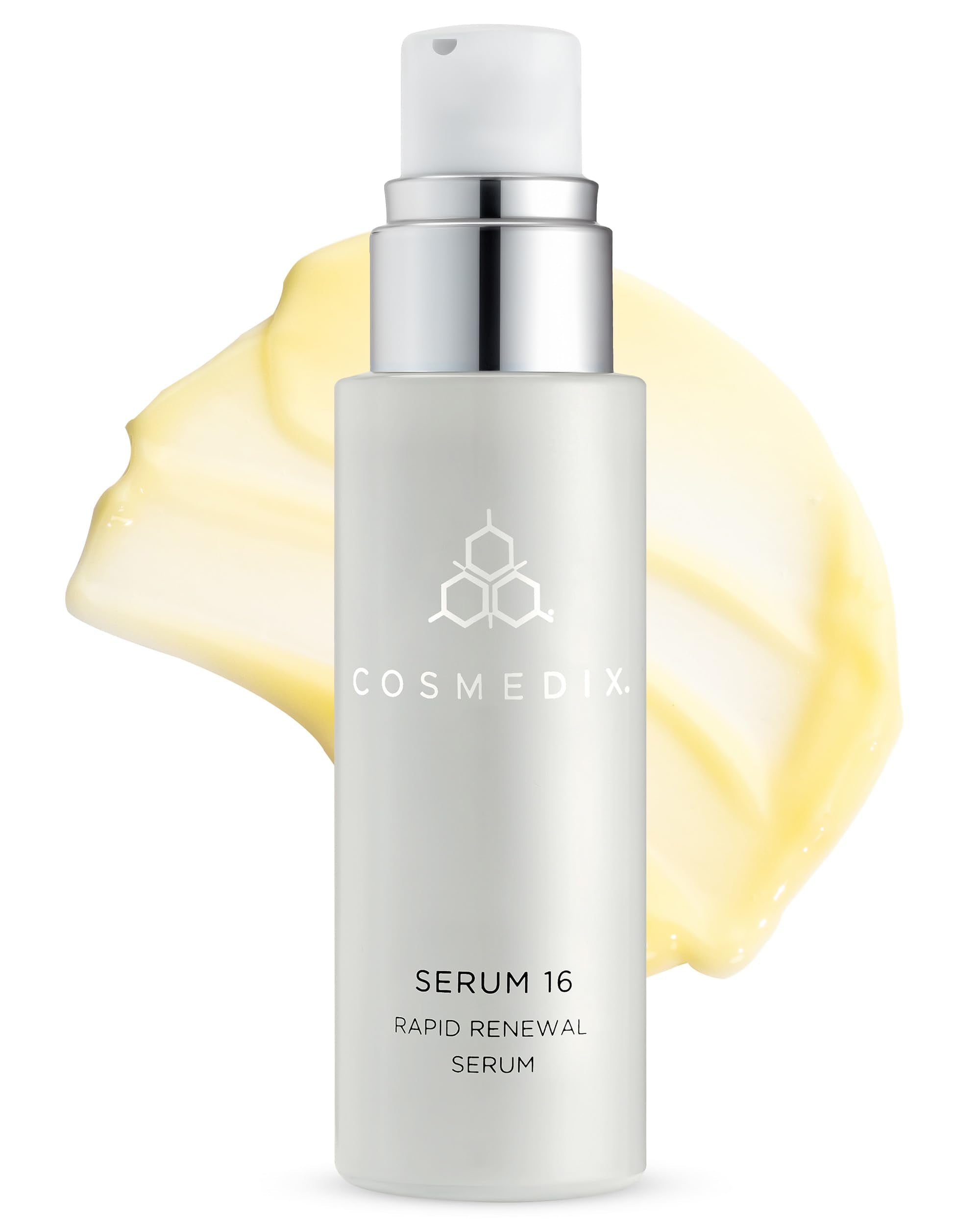 Cosmedix Serum 16 Rapid Renewal Serum With Vitamin E For Smoother, Healthier-Looking Skin & Natural Glow - Moisture-Rich Skin Ca