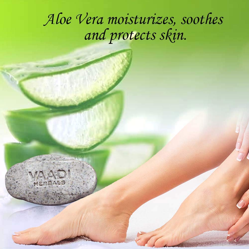 Vaadi Herbals Elbow Foot Knee Scrub Soap 6x75g