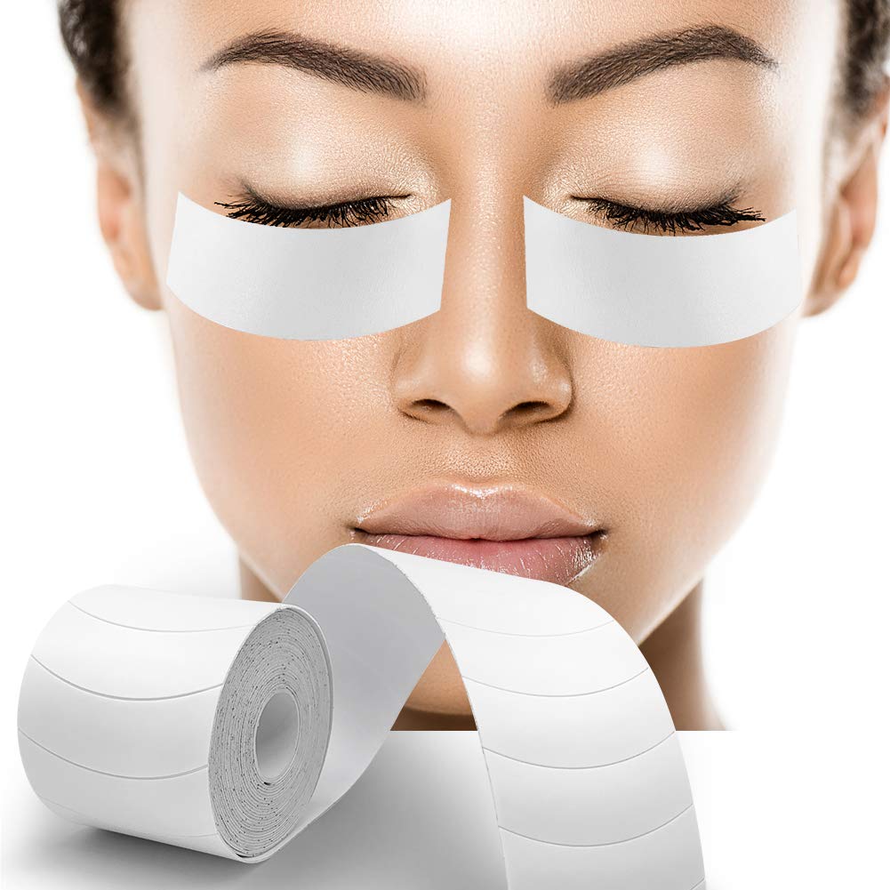 Foam Eye Pads For Eyelash Extensions - Akissos 125 Pcs Pre Cut Medical Foam Tape Under Eye Pads Lash Extension Supplies Beauty T