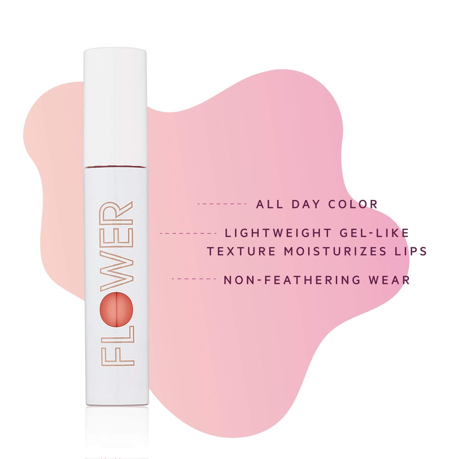 Flower Beauty By Drew Barrymore Bitten Lip Stain - Long-Lasting Color - Hydrating + Water-Based Formula - Gel-Like Texture - (Co