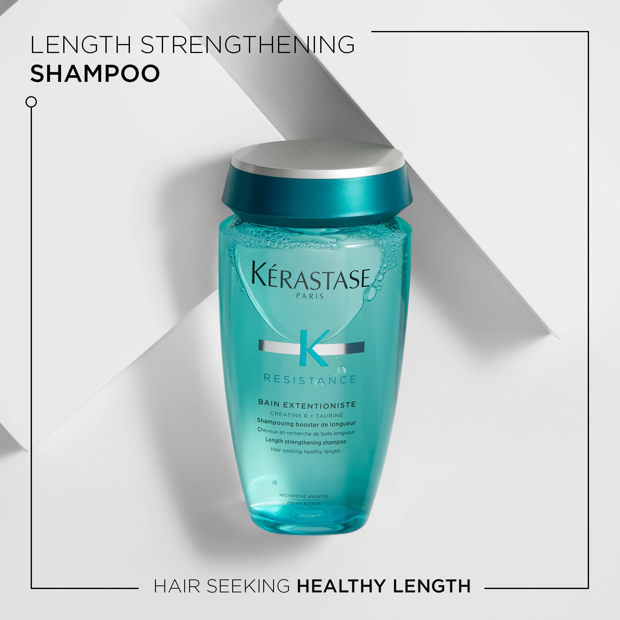 KERASTASE Resistance Bain Extentioniste Shampoo | Length Strengthening Shampoo | Protects Hair and Scalp from External Aggressor