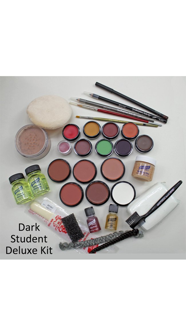 Graftobian Student Theatrical Makeup Kit Deluxe  Medium/Olive