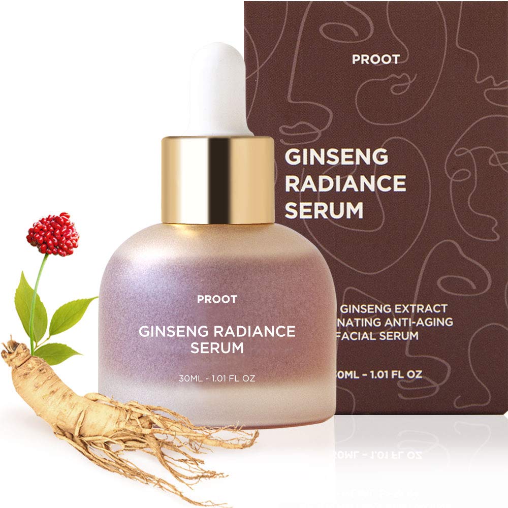 Ginseng Radiance Serum  52.5% Ginseng Extract Rejuvenating Face Serum  Formulated With Hyaluronic Acid, Wgf Complex-3  Korean Sk