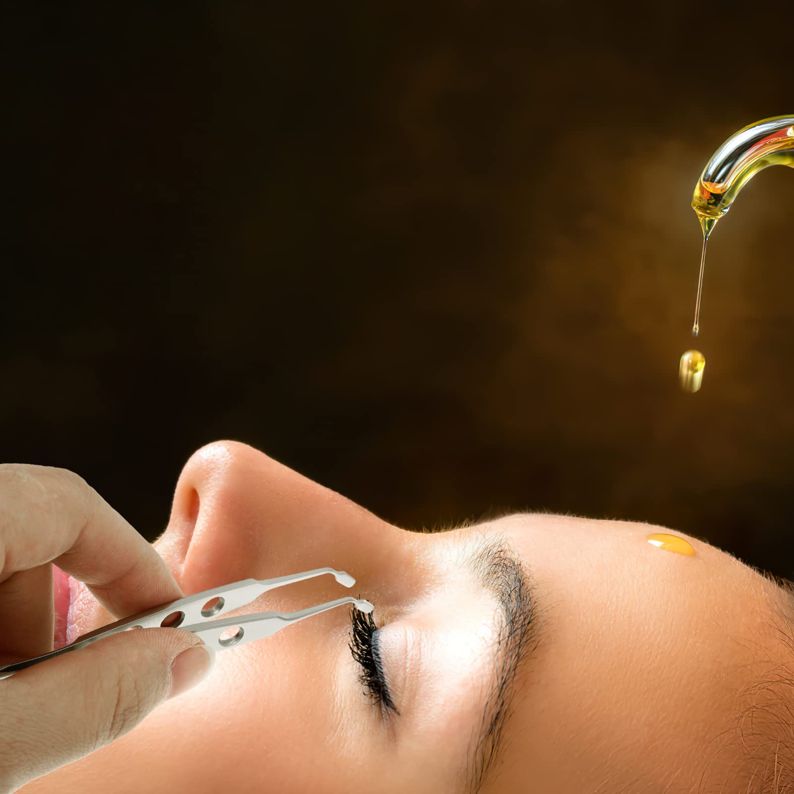 Uonlytech Meibomian Gland Expressor, Stainless Steel Eyelid Massage Professional Face Care Craft Tools for Dry Eyes