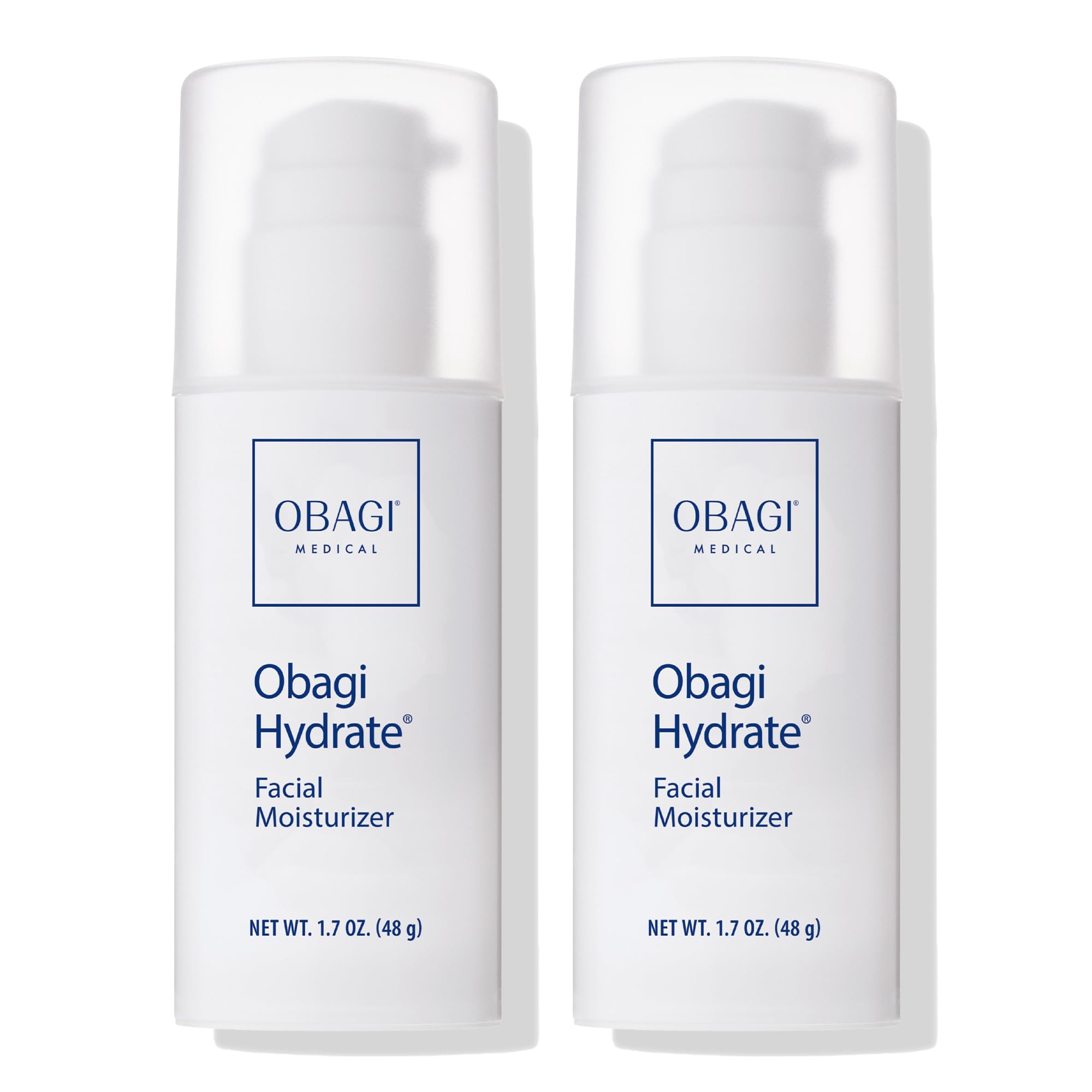 Obagi Hydrate Facial Moisturizer - Non-Comedogenic Intensely Hydrating All Day Moisturizer that Combats Dryness with Tara Seed E